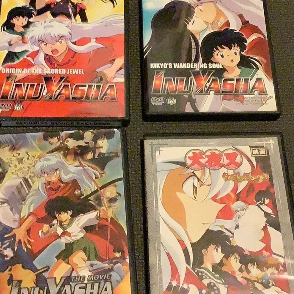 InuYasha Anime DVD Bundle, Single DVD for $8 each